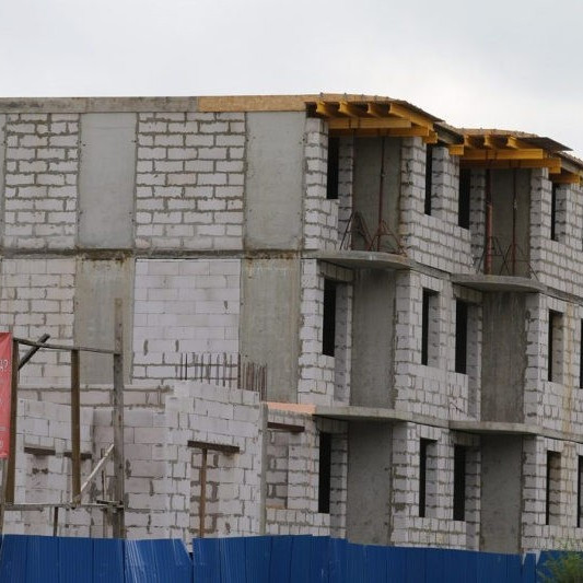 Строительство корпусов в ЖК Дубровка на Неве сентябрь 2016