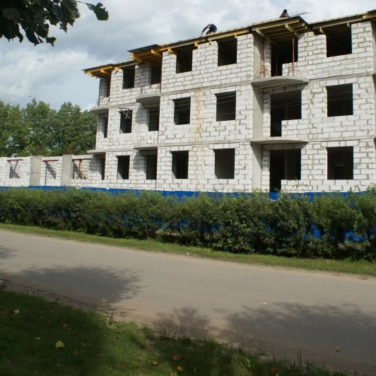 ЖК Дубровка на Неве фото с хода строительства в августе 2016